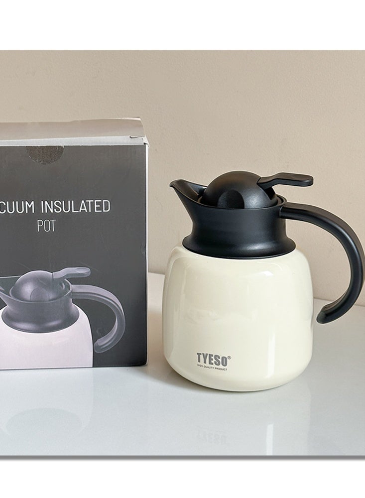 تايسو إبريق معزول من الفولاذ المقاوم للصدأ 304 مع مصفاة شاي مدمجة وفلتر ناعم - Image 2